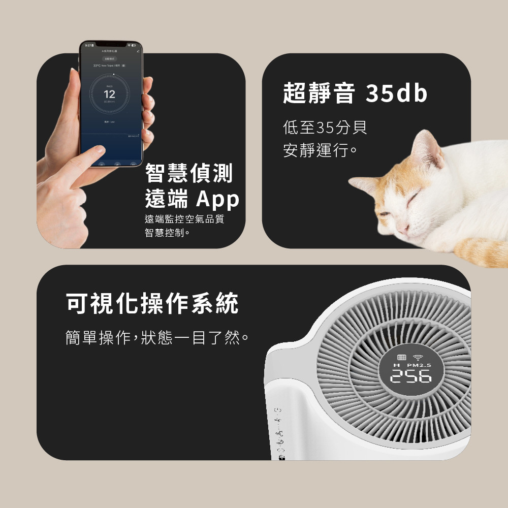吸不停 LuxAir 寵物抗敏空氣清淨機